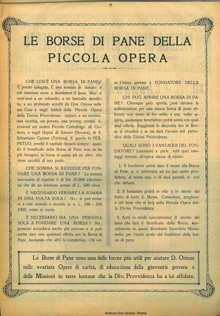 La piccola Opera della Divina Provvidenza, 28, 12, 01-12-1933, pagina 3