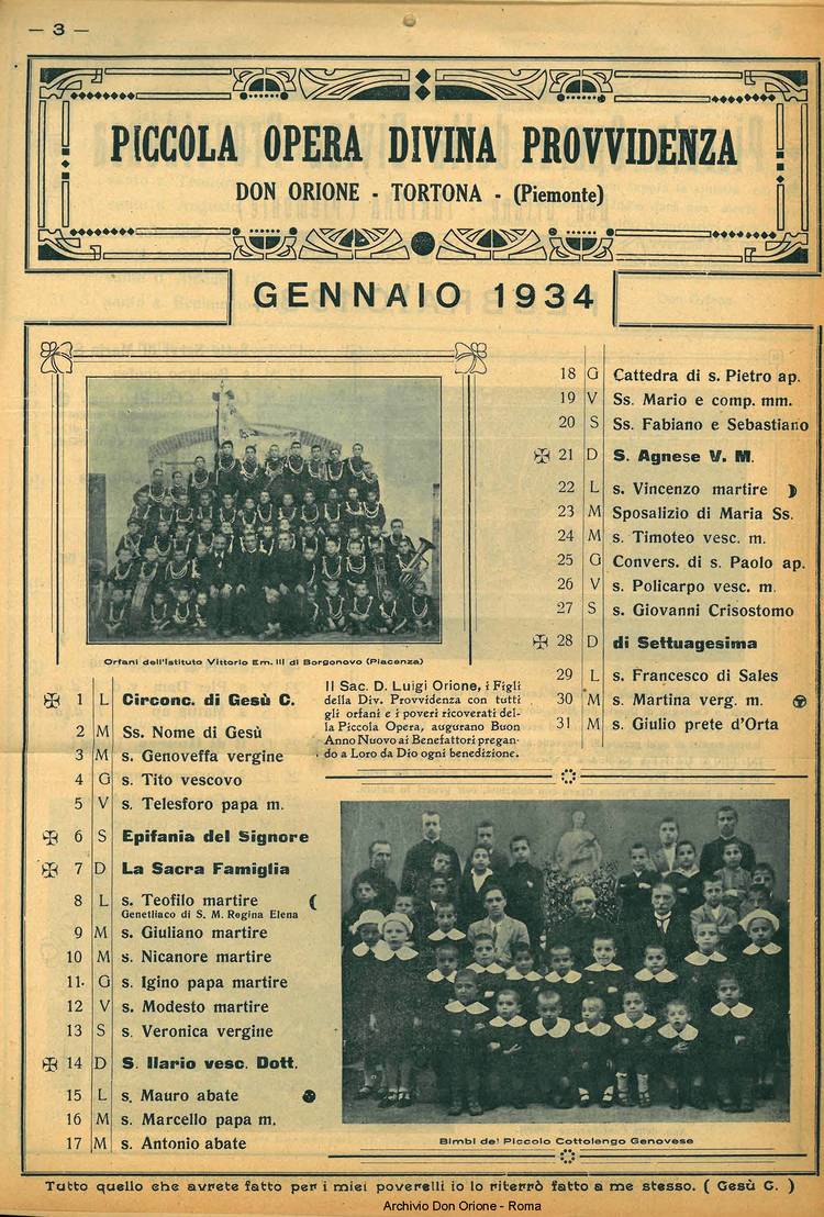 La piccola Opera della Divina Provvidenza, 28, 12, 01-12-1933, pagina 4