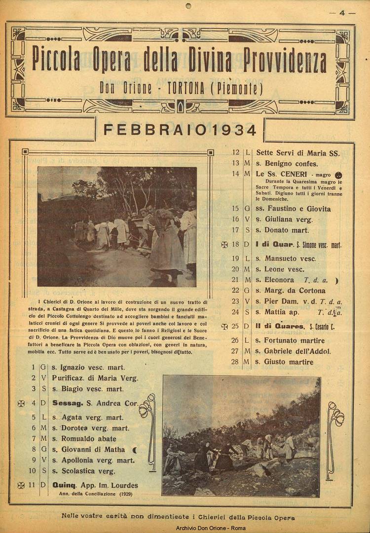 La piccola Opera della Divina Provvidenza, 28, 12, 01-12-1933, pagina 5