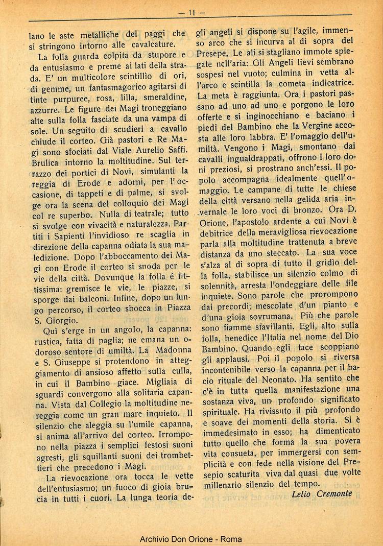 La piccola Opera della Divina Provvidenza, 29, 01, 01-01-1934, pagina 11
