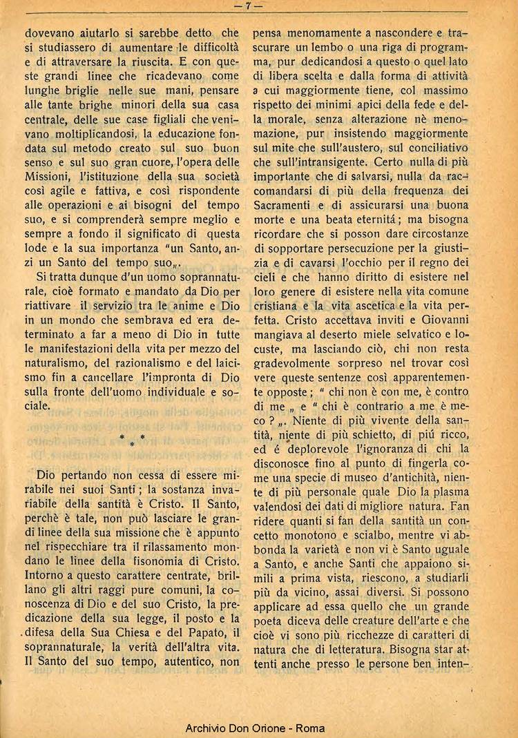 La piccola Opera della Divina Provvidenza, 29, 02, 01-02-1934, pagina 7