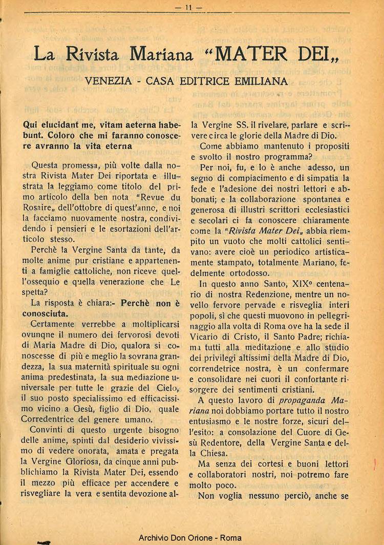 La piccola Opera della Divina Provvidenza, 29, 02, 01-02-1934, pagina 11