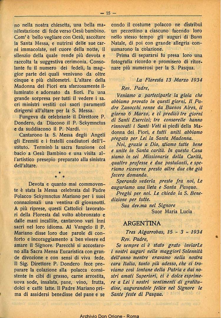 La piccola Opera della Divina Provvidenza, 29, 04, 01-04-1934, pagina 15