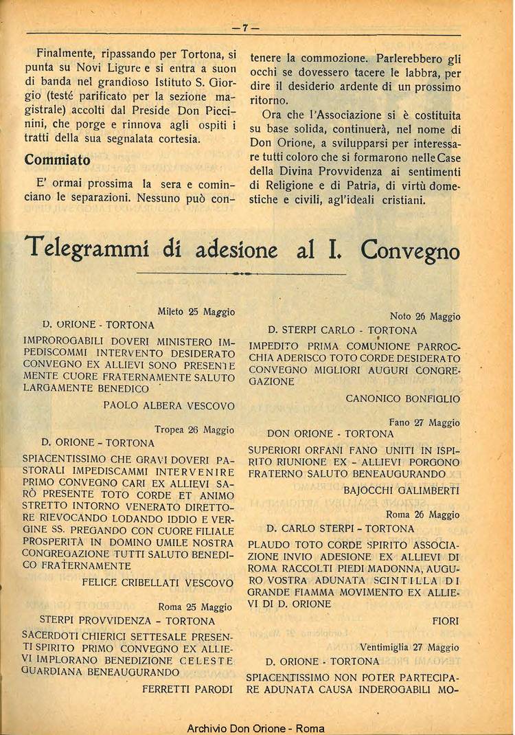 La piccola Opera della Divina Provvidenza, 29, 06, 01-06-1934, pagina 7