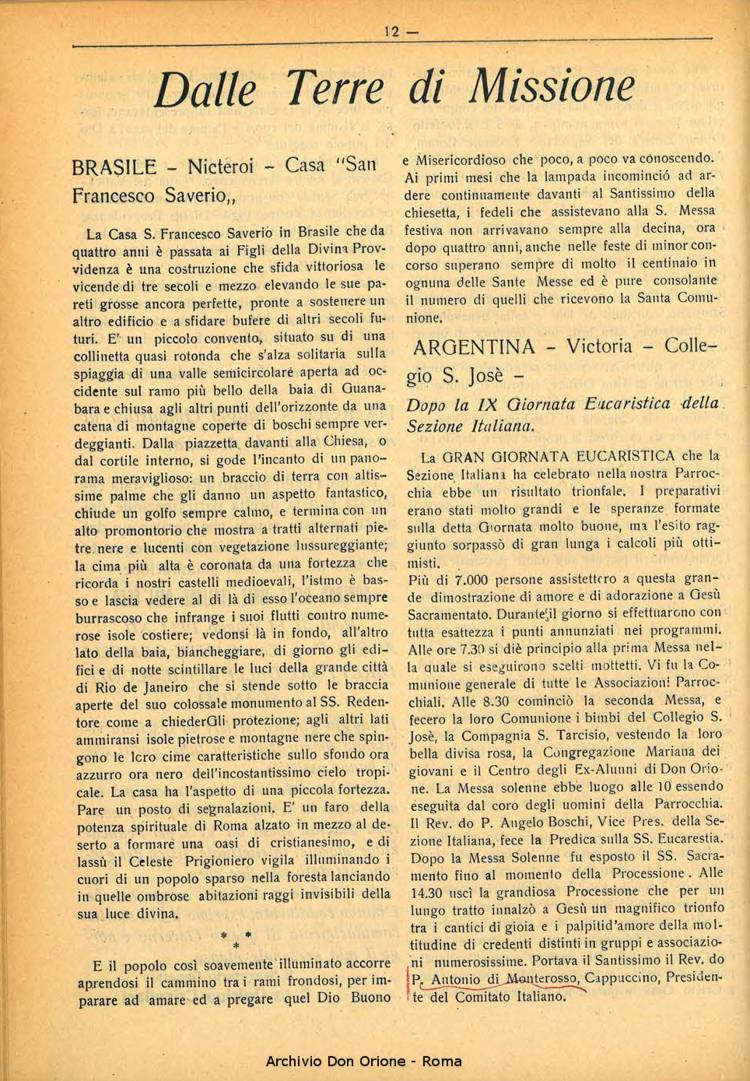 La piccola Opera della Divina Provvidenza, 29, 07, 01-07-1934, pagina 12