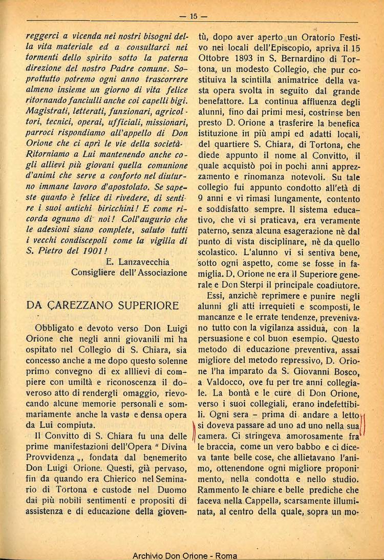 La piccola Opera della Divina Provvidenza, 29, 07, 01-07-1934, pagina 15
