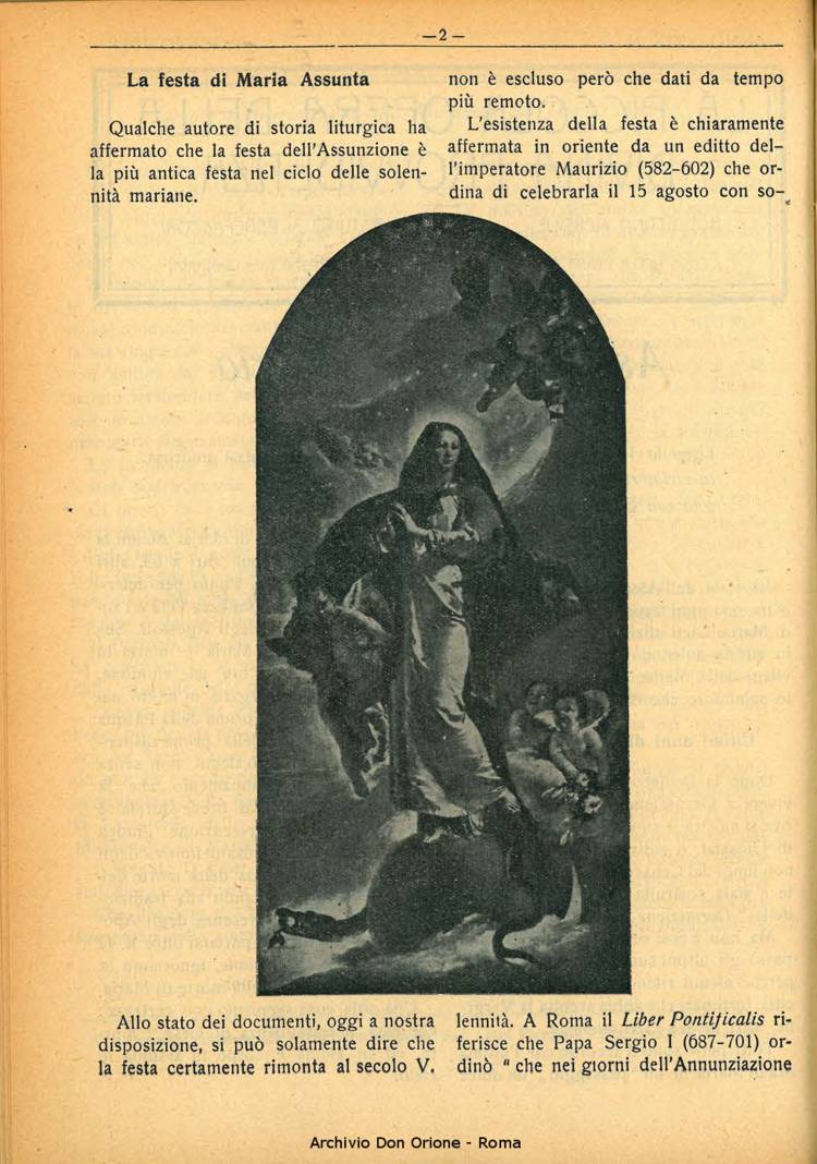 La piccola Opera della Divina Provvidenza, 29, 08, 01-08-1934, pagina 2