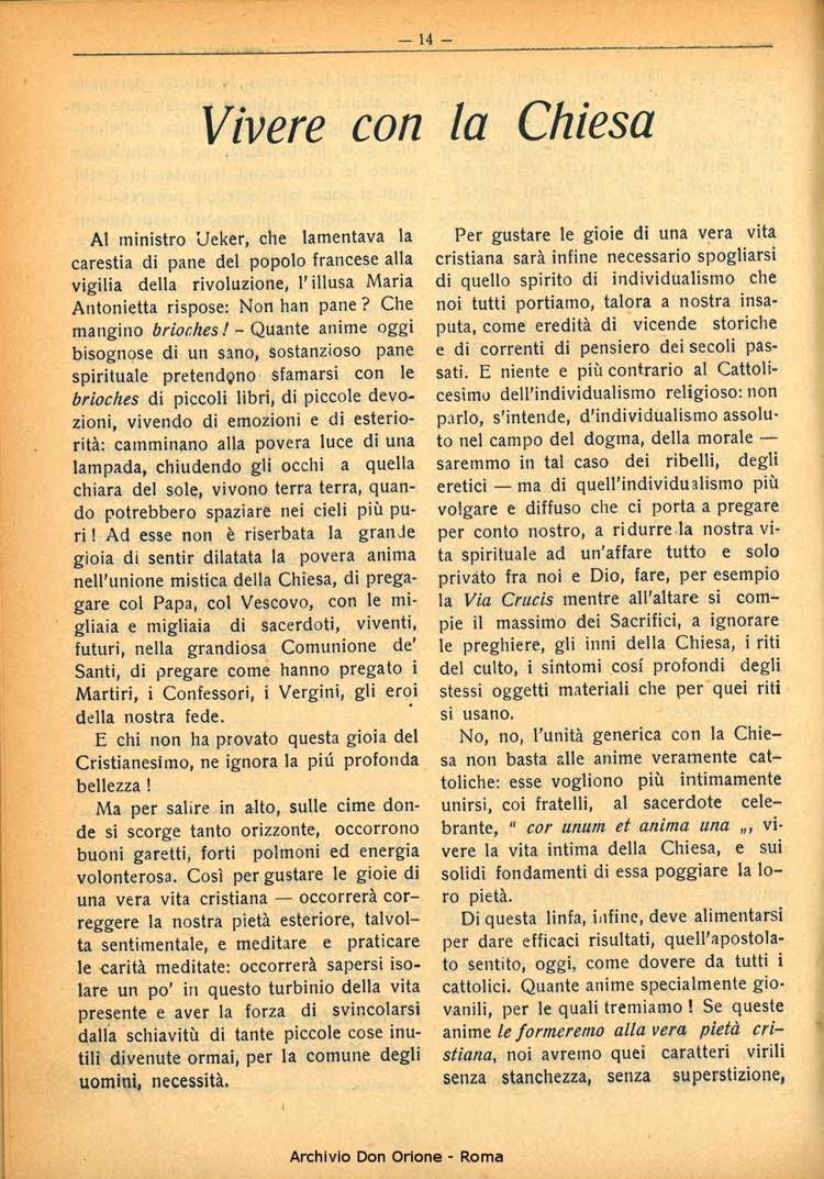 La piccola Opera della Divina Provvidenza, 29, 08, 01-08-1934, pagina 14
