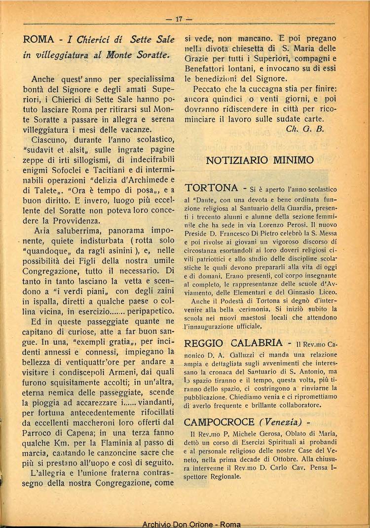La piccola Opera della Divina Provvidenza, 29, 10, 01-10-1934, pagina 17