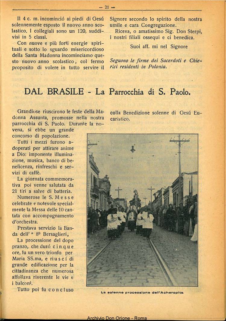 La piccola Opera della Divina Provvidenza, 29, 10, 01-10-1934, pagina 21