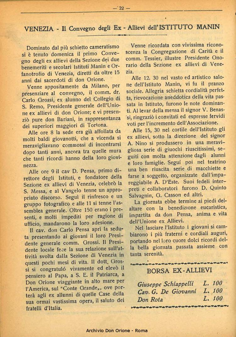La piccola Opera della Divina Provvidenza, 29, 10, 01-10-1934, pagina 22
