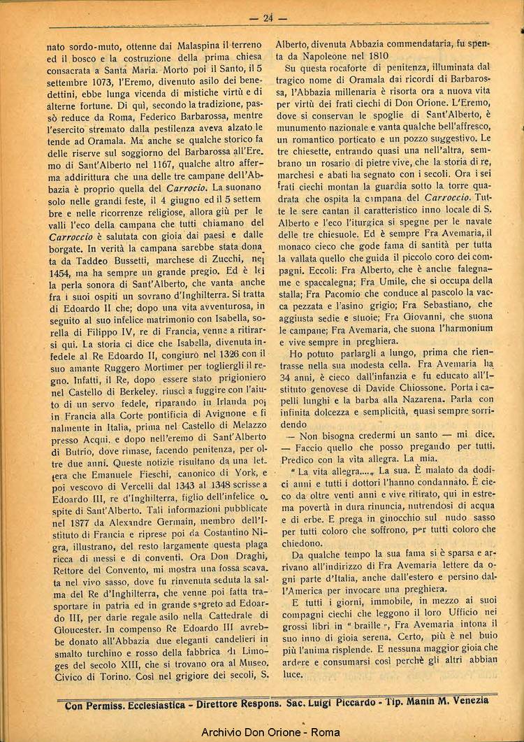 La piccola Opera della Divina Provvidenza, 29, 10, 01-10-1934, pagina 24