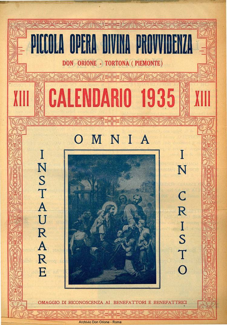 La piccola Opera della Divina Provvidenza, 29, 12, 01-12-1934, pagina 3