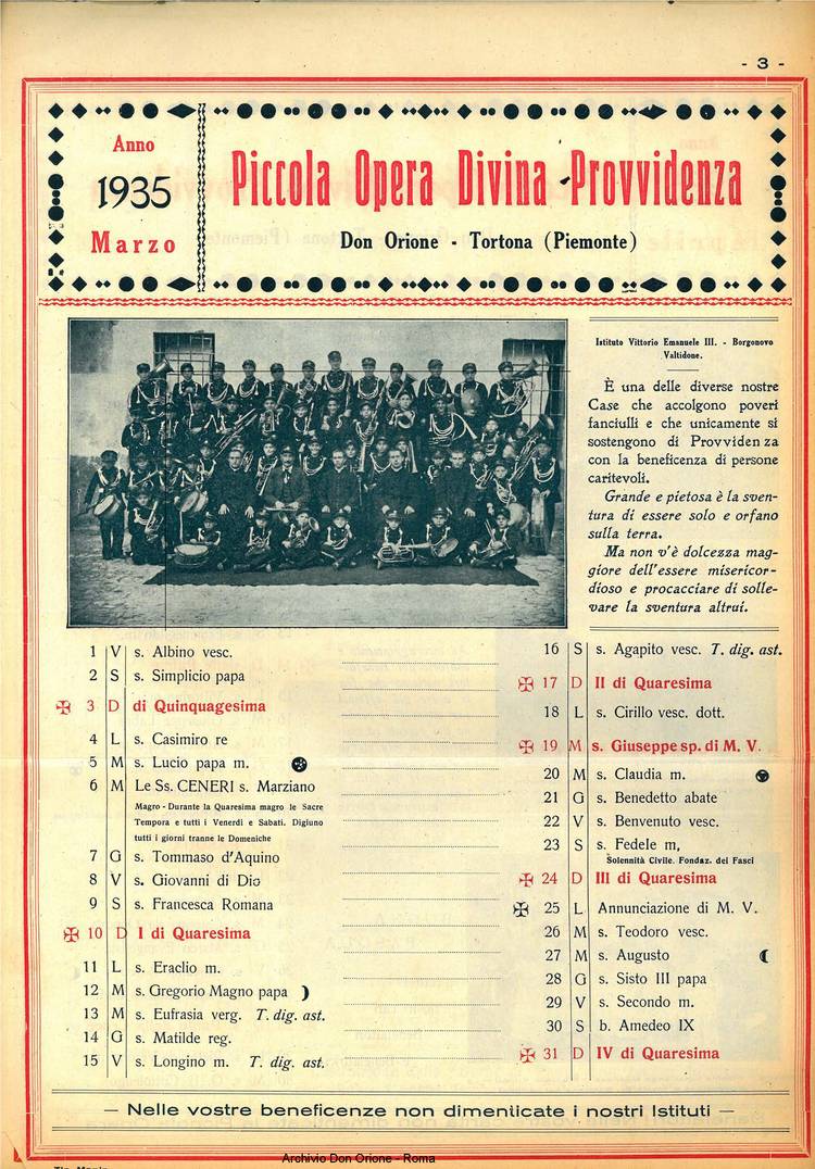 La piccola Opera della Divina Provvidenza, 29, 12, 01-12-1934, pagina 6