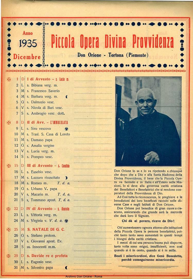 La piccola Opera della Divina Provvidenza, 29, 12, 01-12-1934, pagina 16