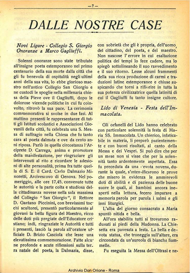 La piccola Opera della Divina Provvidenza, 30, 01, 01-01-1935, pagina 7
