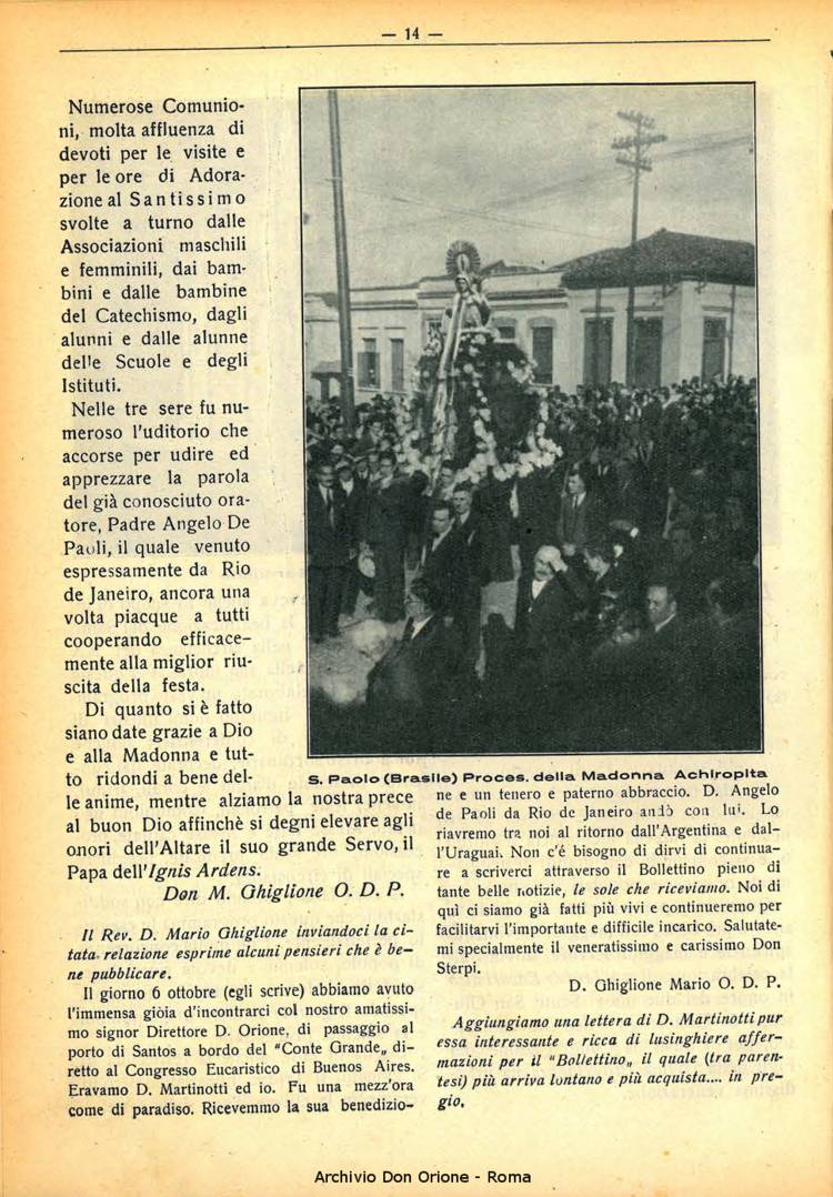La piccola Opera della Divina Provvidenza, 30, 01, 01-01-1935, pagina 14