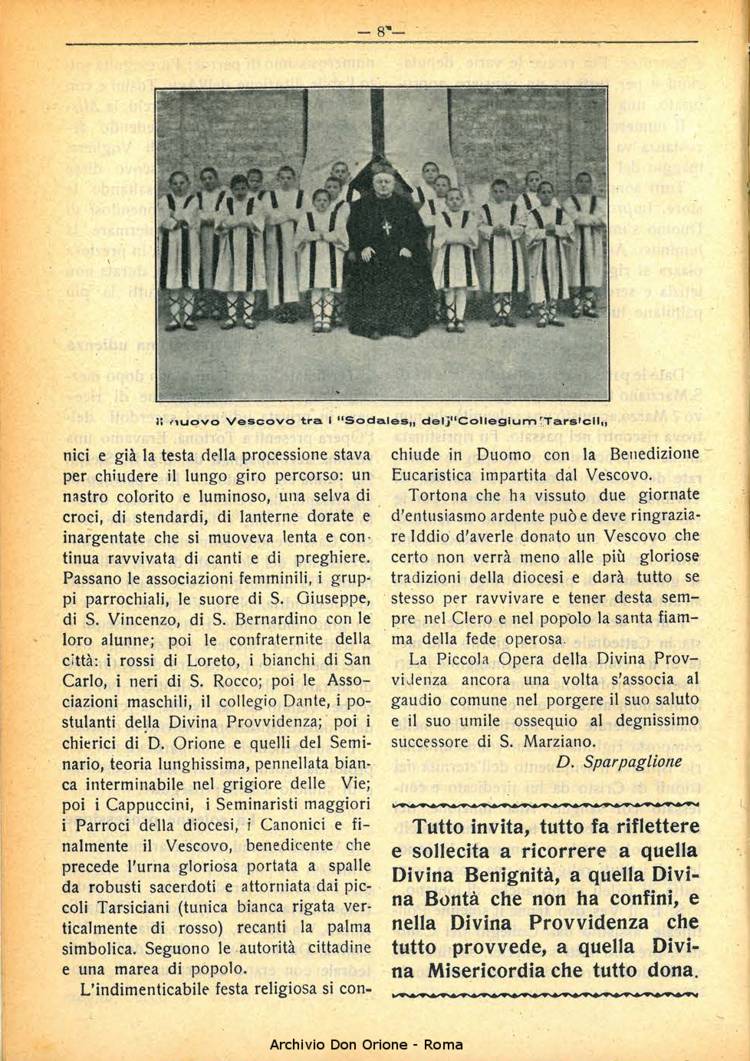 La piccola Opera della Divina Provvidenza, 30, 03, 01-03-1935, pagina 8