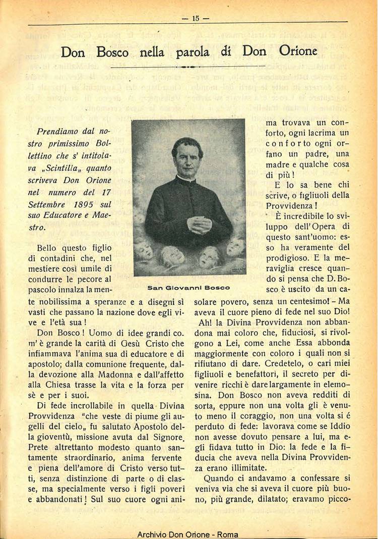 La piccola Opera della Divina Provvidenza, 30, 03, 01-03-1935, pagina 15