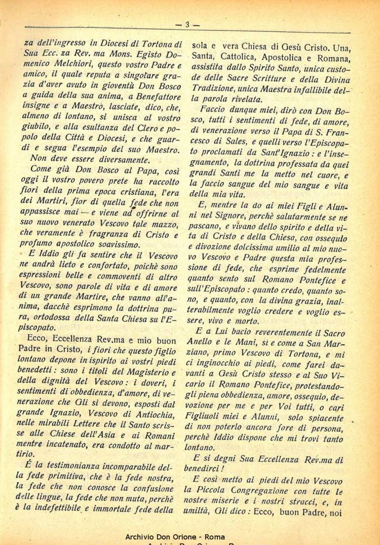 La piccola Opera della Divina Provvidenza, 30, 05, 01-05-1935, pagina 3