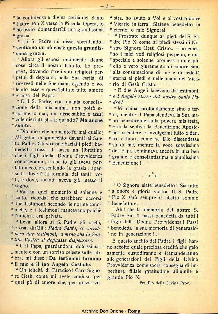 La piccola Opera della Divina Provvidenza, 30, 06, 01-06-1935, pagina 3