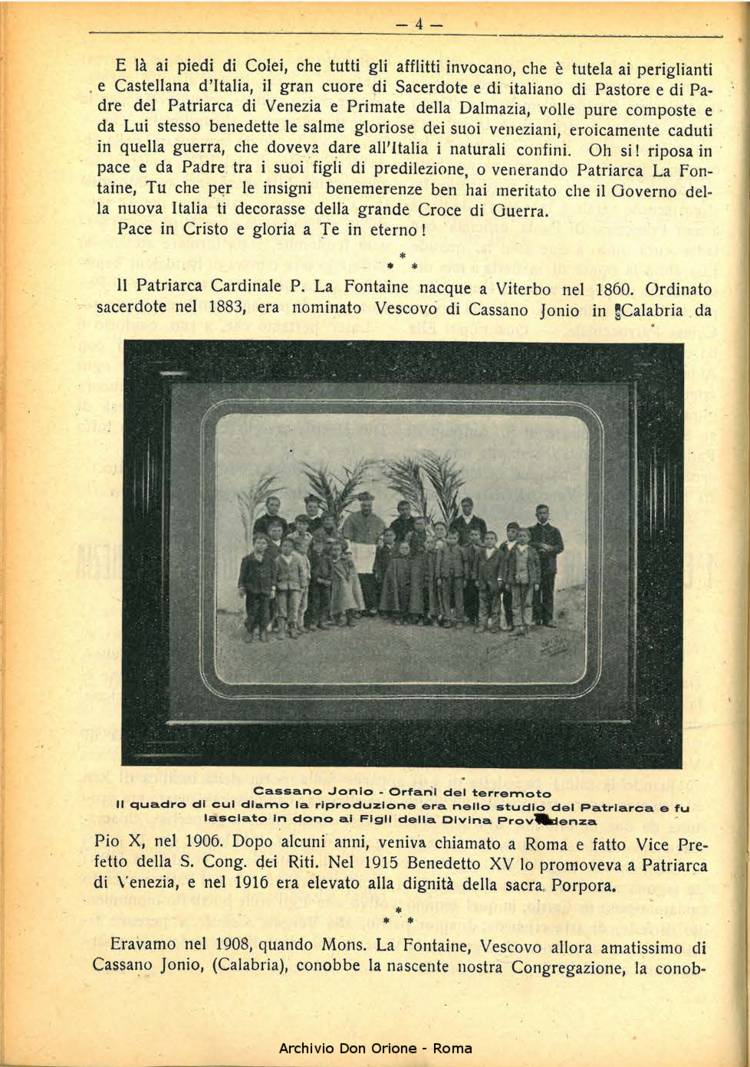La piccola Opera della Divina Provvidenza, 30, 08, 01-08-1935, pagina 4
