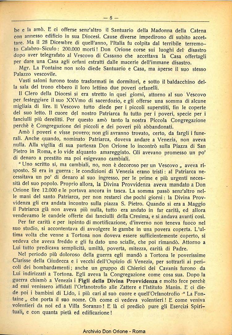 La piccola Opera della Divina Provvidenza, 30, 08, 01-08-1935, pagina 5
