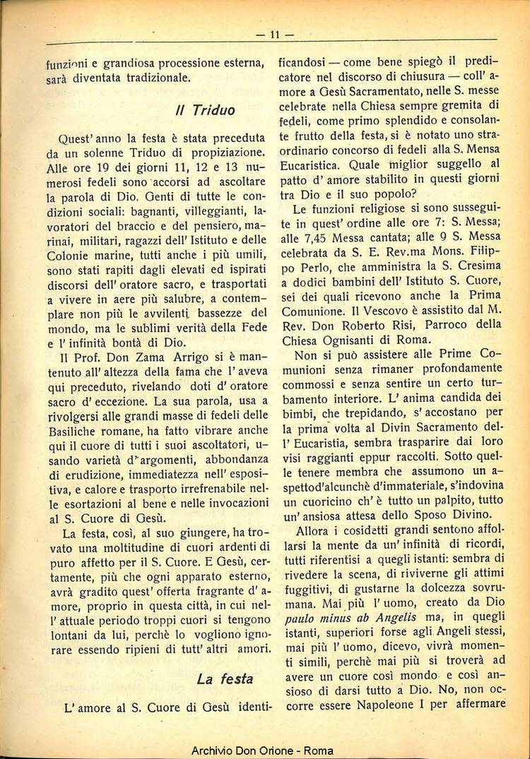 La piccola Opera della Divina Provvidenza, 30, 08, 01-08-1935, pagina 11