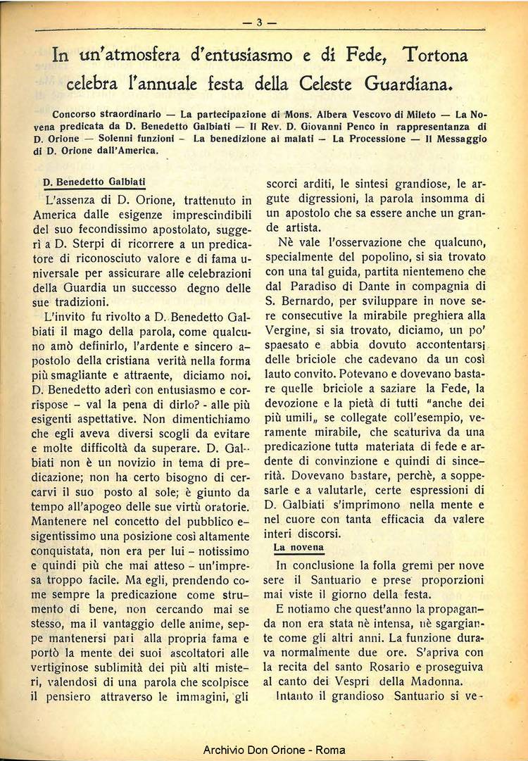 La piccola Opera della Divina Provvidenza, 30, 09, 01-09-1935, pagina 3