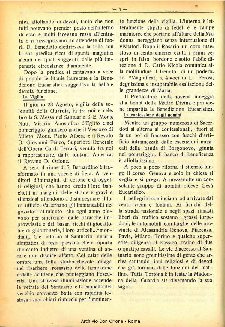 La piccola Opera della Divina Provvidenza, 30, 09, 01-09-1935, pagina 4
