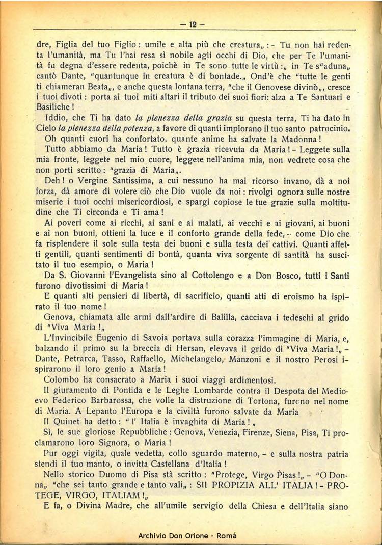 La piccola Opera della Divina Provvidenza, 30, 09, 01-09-1935, pagina 12