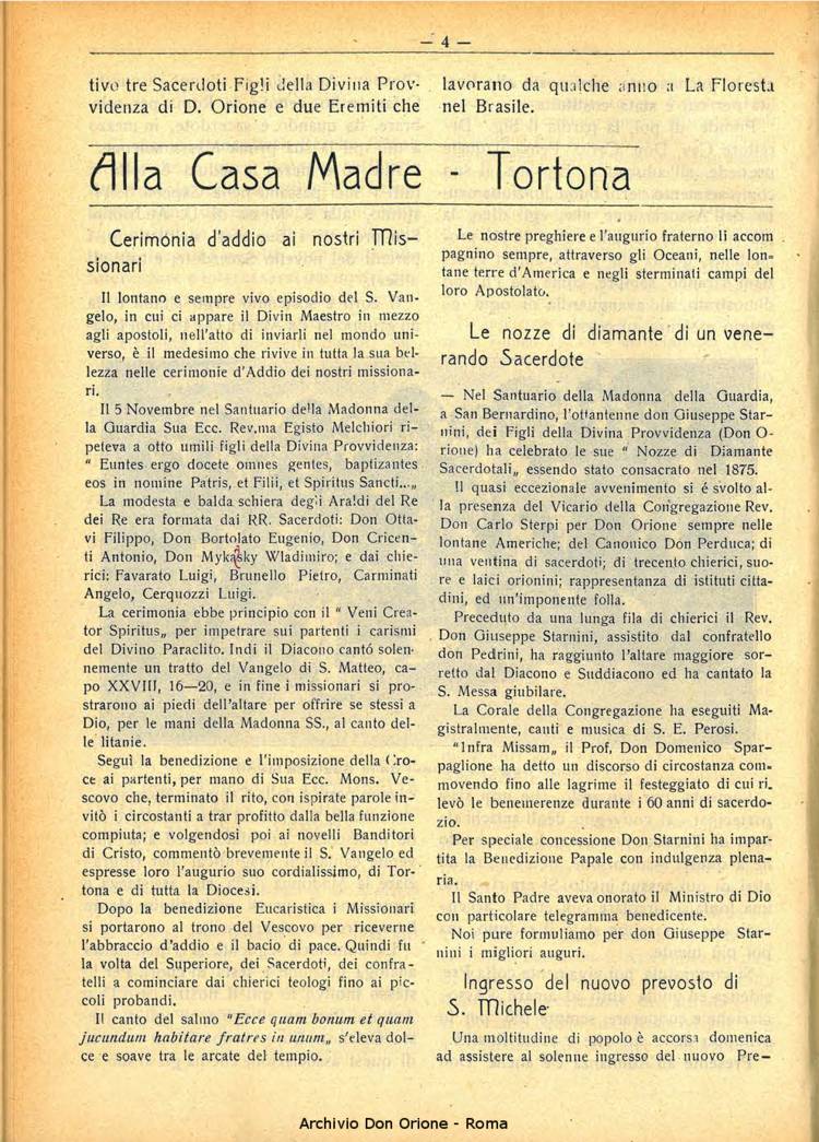 La piccola Opera della Divina Provvidenza, 30, 11, 01-11-1935, pagina 4