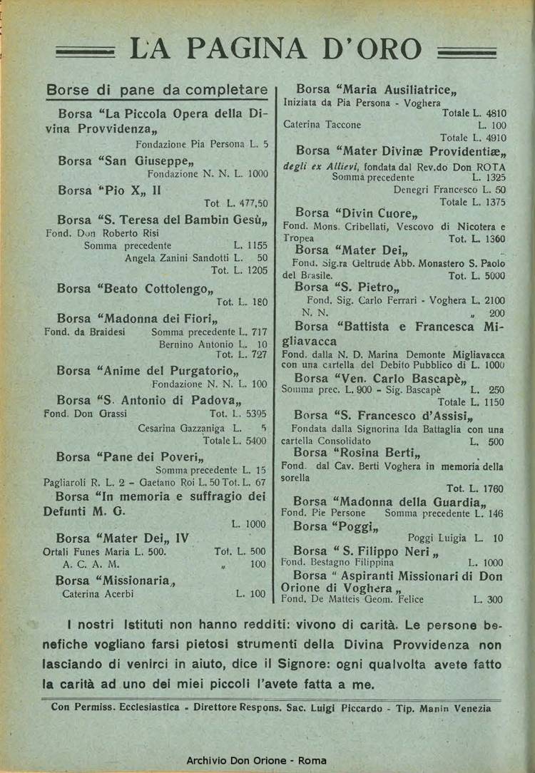 La piccola Opera della Divina Provvidenza, 31, 01, 01-01-1936, pagina 2
