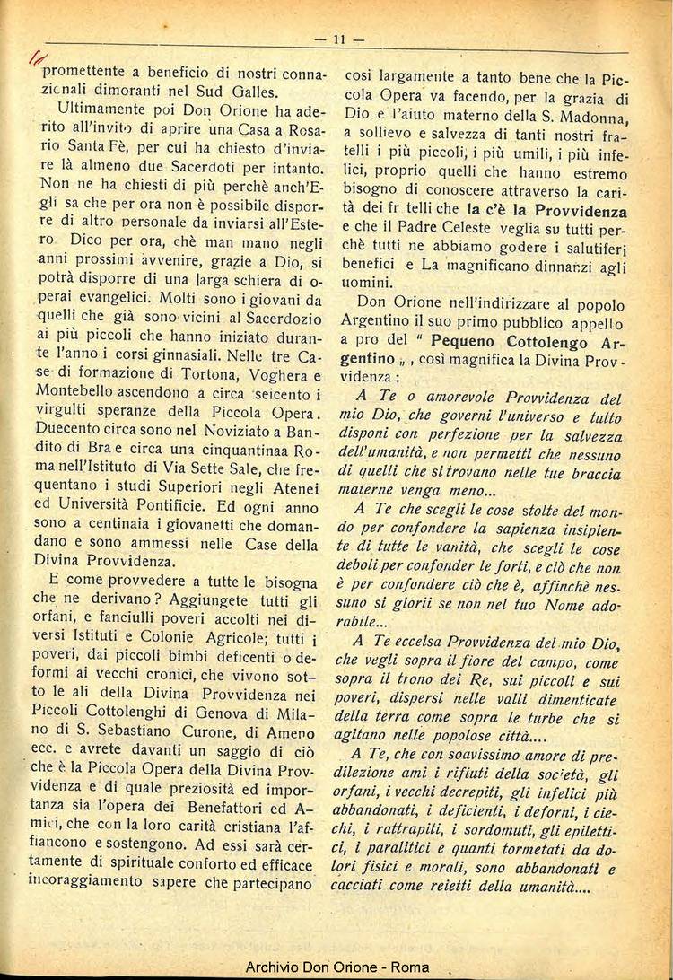 La piccola Opera della Divina Provvidenza, 31, 01, 01-01-1936, pagina 13