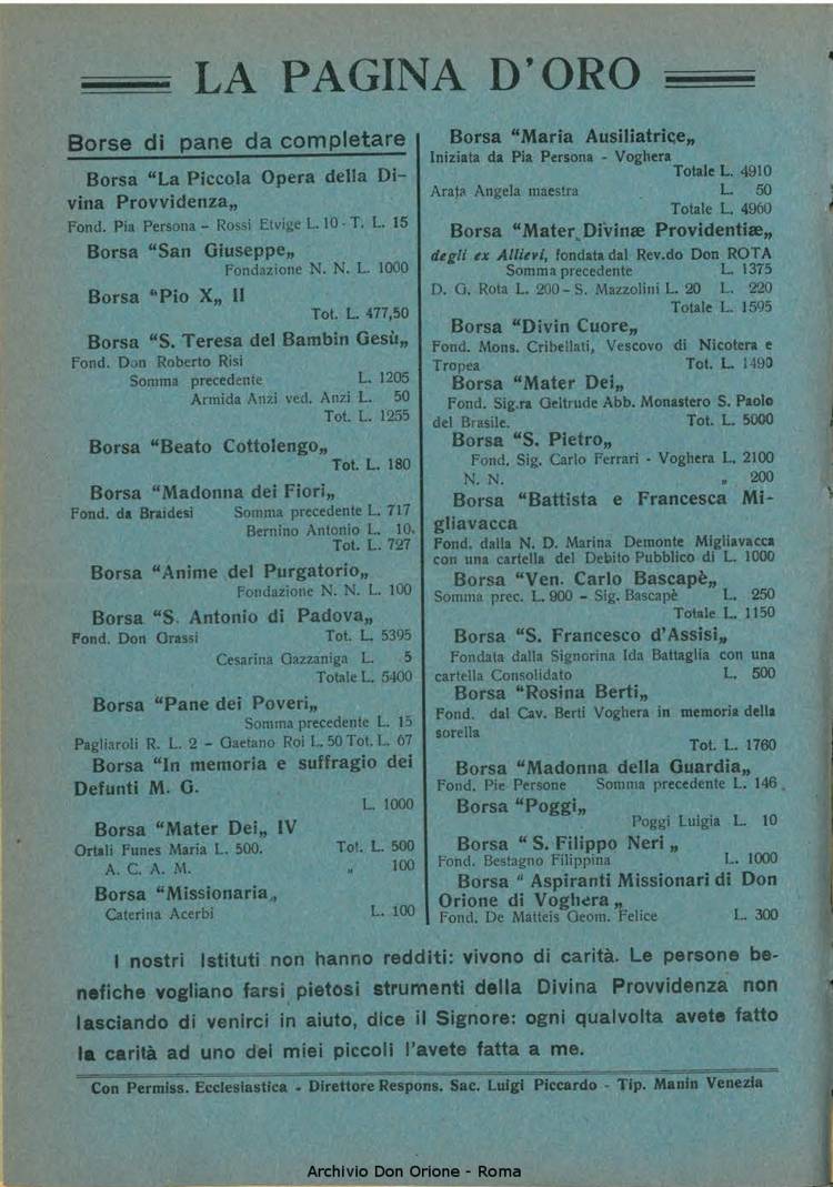 La piccola Opera della Divina Provvidenza, 31, 02, 01-02-1936, pagina 2