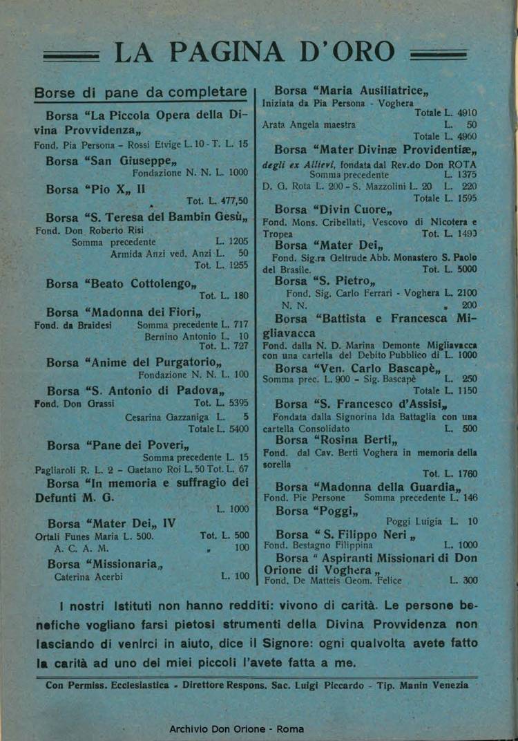La piccola Opera della Divina Provvidenza, 31, 03, 01-03-1936, pagina 2