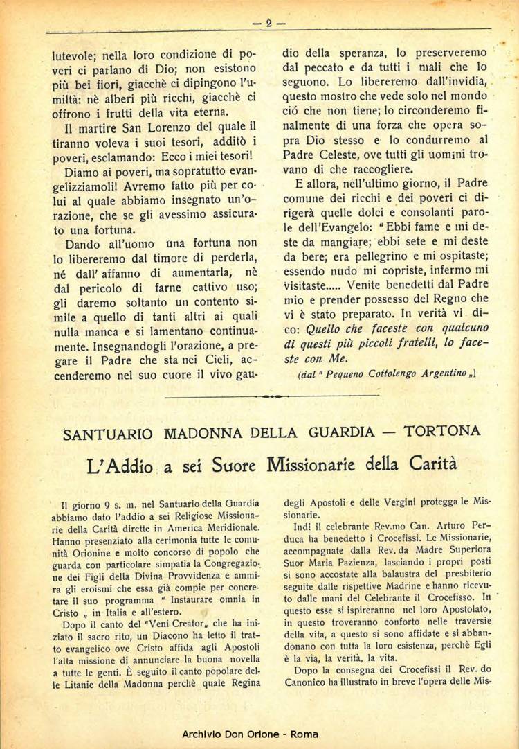La piccola Opera della Divina Provvidenza, 31, 03, 01-03-1936, pagina 4