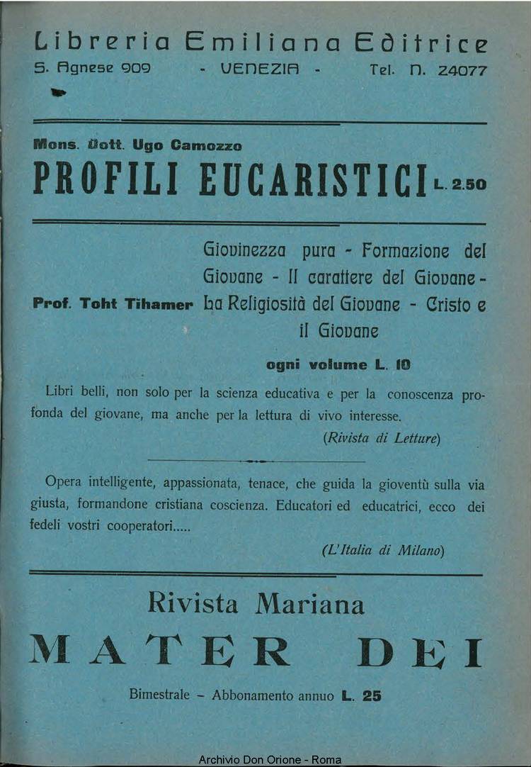 La piccola Opera della Divina Provvidenza, 31, 04, 01-04-1936, pagina 19