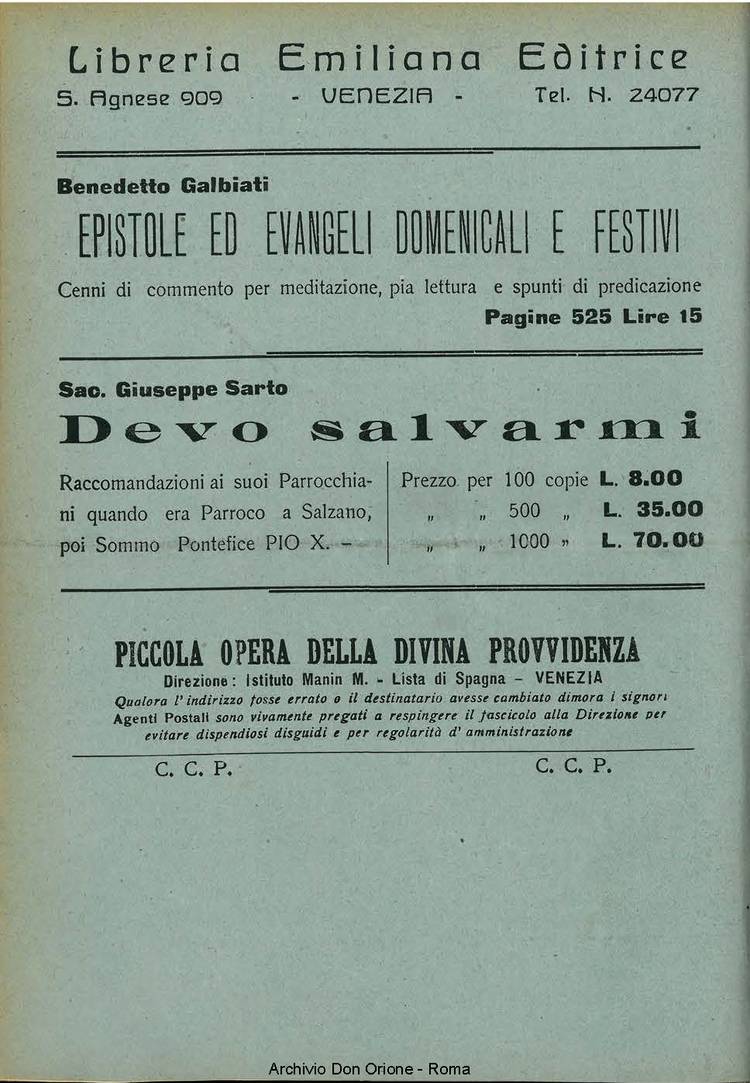 La piccola Opera della Divina Provvidenza, 31, 05, 01-05-1936, pagina 12