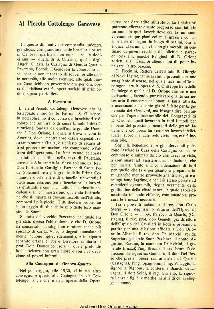 La piccola Opera della Divina Provvidenza, 31, 06, 01-06-1936, pagina 7