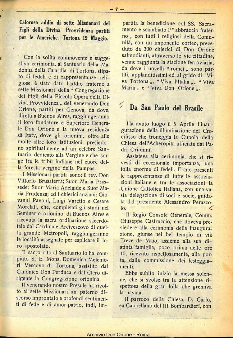 La piccola Opera della Divina Provvidenza, 31, 06, 01-06-1936, pagina 9