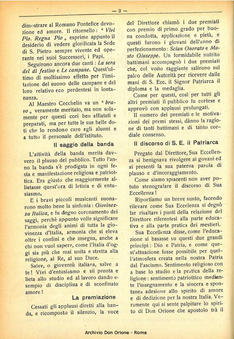 La piccola Opera della Divina Provvidenza, 31, 07, 01-07-1936, pagina 4