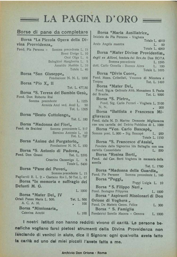 La piccola Opera della Divina Provvidenza, 31, 08, 01-08-1936, pagina 2