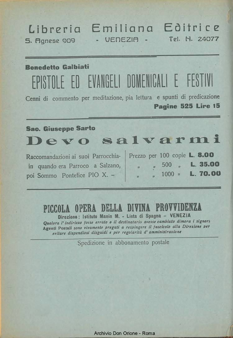 La piccola Opera della Divina Provvidenza, 31, 08, 01-08-1936, pagina 12