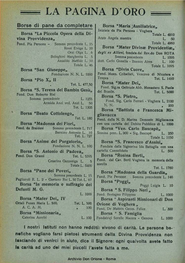 La piccola Opera della Divina Provvidenza, 31, 09, 01-09-1936, pagina 2