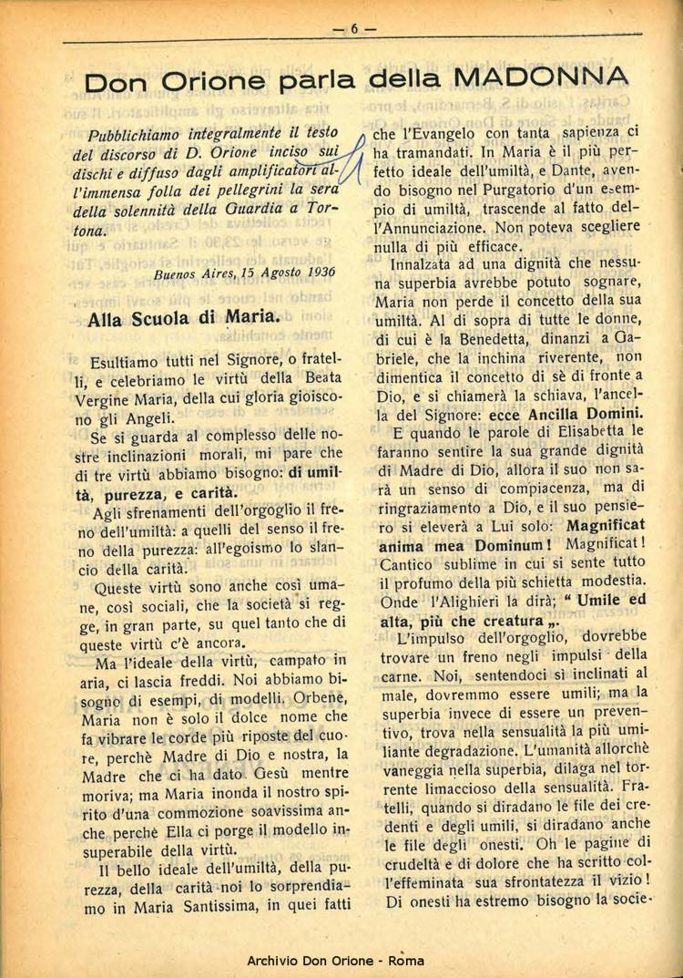 La piccola Opera della Divina Provvidenza, 31, 09, 01-09-1936, pagina 8