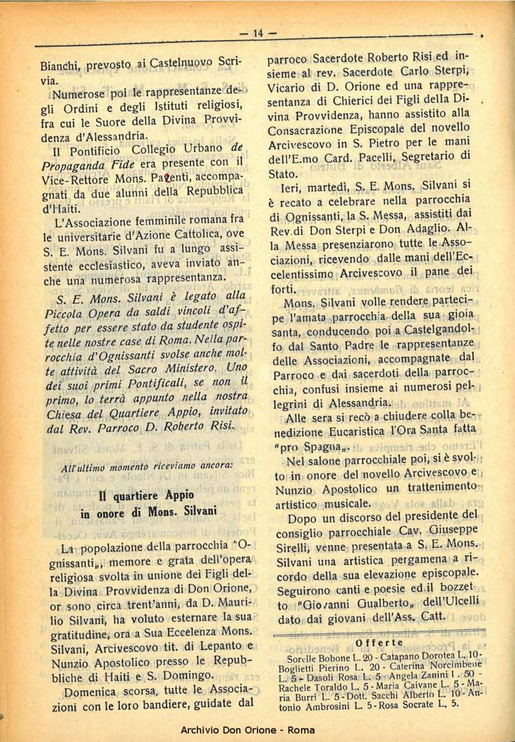 La piccola Opera della Divina Provvidenza, 31, 09, 01-09-1936, pagina 16