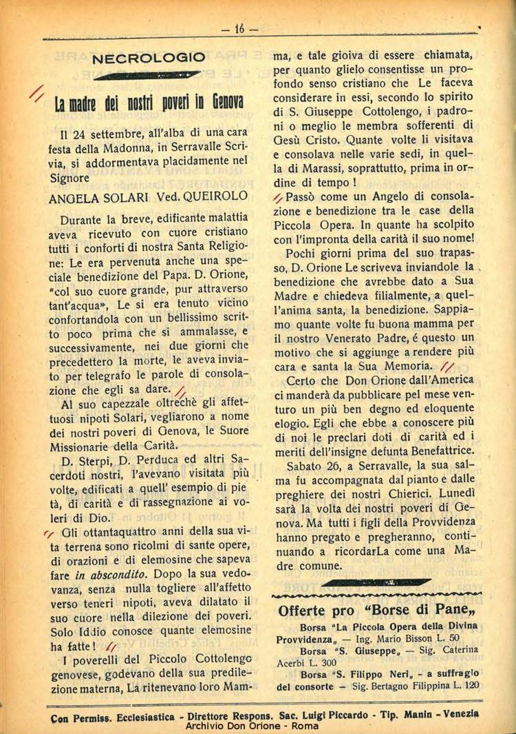 La piccola Opera della Divina Provvidenza, 31, 09, 01-09-1936, pagina 18