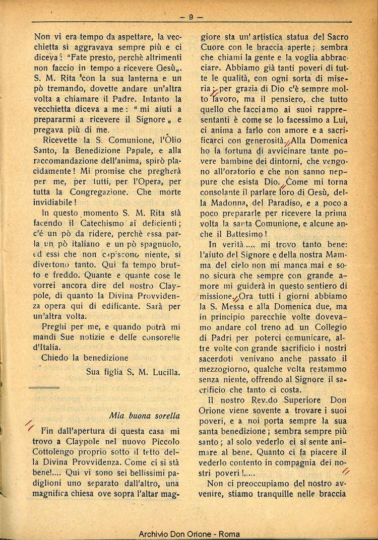 La piccola Opera della Divina Provvidenza, 31, 10, 01-10-1936, pagina 11