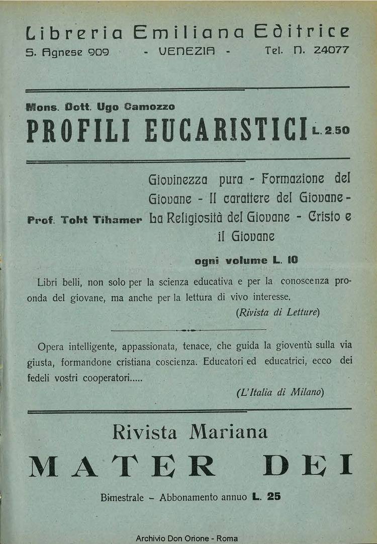 La piccola Opera della Divina Provvidenza, 31, 10, 01-10-1936, pagina 19